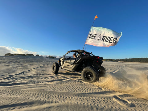 She Rides Flag