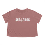 She Rides OG Cropped Tee