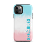 She Rides iPhone case