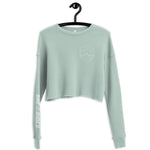 She Rides Crop Sweatshirt
